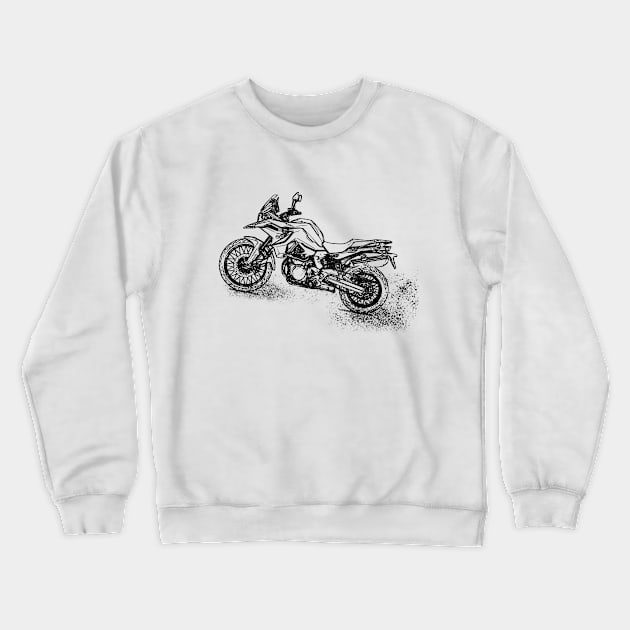 Sport Bike Crewneck Sweatshirt by flashcompact